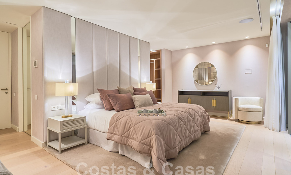 Villa de luxe moderne et contemporaine avec vue sur la mer à vendre, prêt à emménager, Benahavis, Marbella 58535