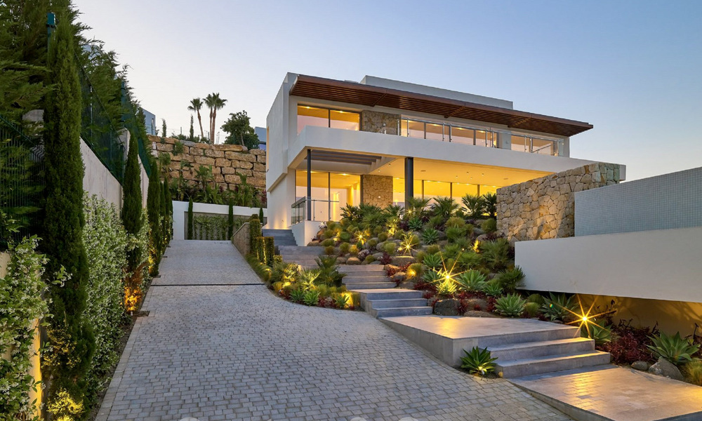 Villa de luxe moderne et contemporaine avec vue sur la mer à vendre, prêt à emménager, Benahavis, Marbella 58538
