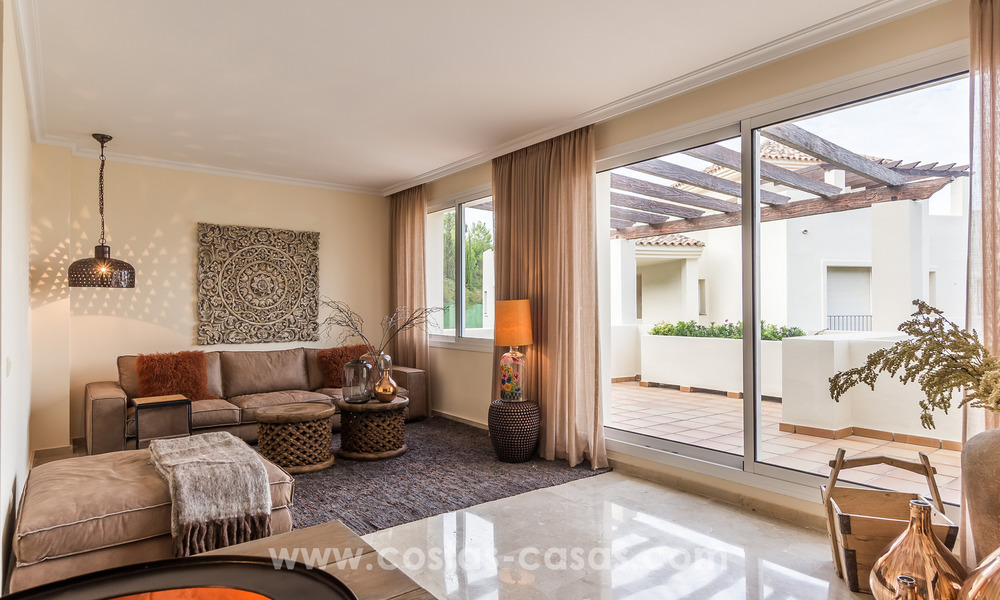 Nouveaux appartements de luxe de style andalou à vendre à Marbella 21576