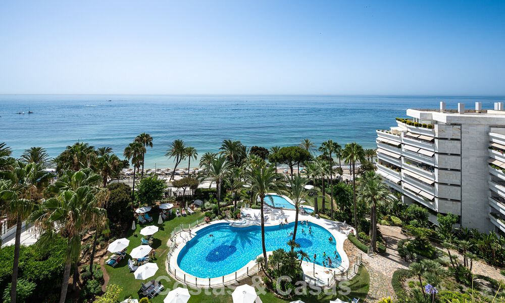 Appartement en vente à Gran Marbella: complexe en première ligne de plage 777202