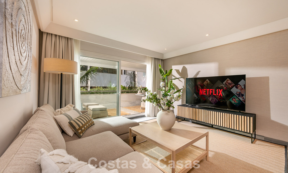 Appartement en vente à Gran Marbella: complexe en première ligne de plage 777206
