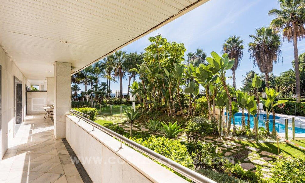 Appartement en vente à Gran Marbella: complexe en première ligne de plage 777211