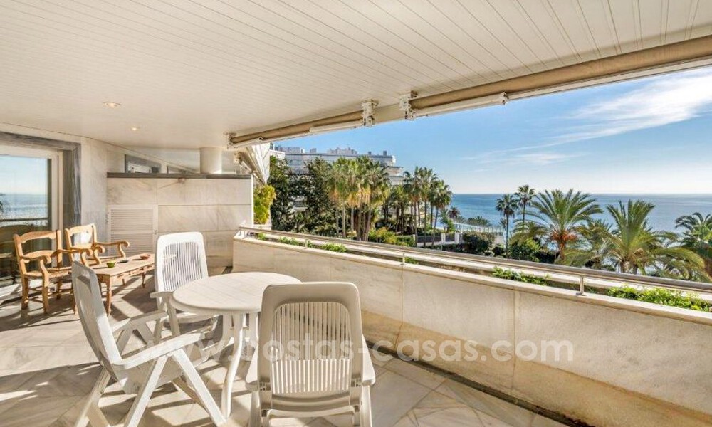 Appartement en vente à Gran Marbella: complexe en première ligne de plage 777219