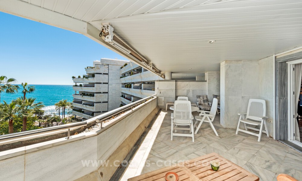 Appartement en vente à Gran Marbella: complexe en première ligne de plage 777227