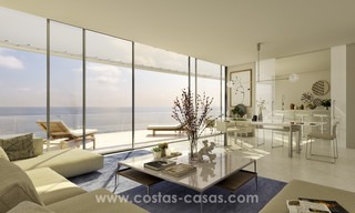 Appartements modernes de luxe en première ligne de plage à vendre à Estepona, Costa del Sol. Prêt à emménager 3828 