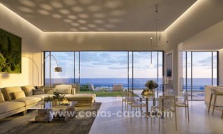 Appartements modernes de luxe en première ligne de plage à vendre à Estepona, Costa del Sol. Prêt à emménager 3829 