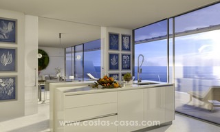 Appartements modernes de luxe en première ligne de plage à vendre à Estepona, Costa del Sol. Prêt à emménager 3831 