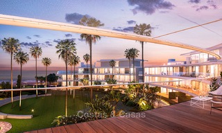 Appartements modernes de luxe en première ligne de plage à vendre à Estepona, Costa del Sol. Prêt à emménager 3841 