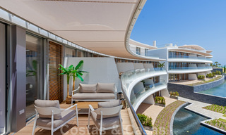 Appartements modernes de luxe en première ligne de plage à vendre à Estepona, Costa del Sol. Prêt à emménager 27759 