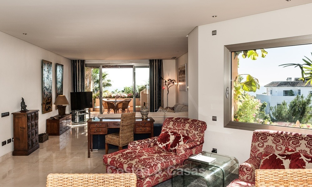 Penthouse, appartement de luxe à vendre, avec vue mer, Golden Mile, Sierra Blanca, Marbella 837
