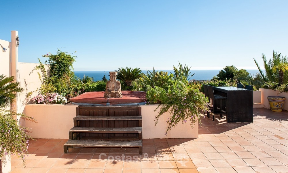 Penthouse, appartement de luxe à vendre, avec vue mer, Golden Mile, Sierra Blanca, Marbella 843