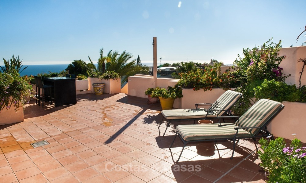 Penthouse, appartement de luxe à vendre, avec vue mer, Golden Mile, Sierra Blanca, Marbella 868