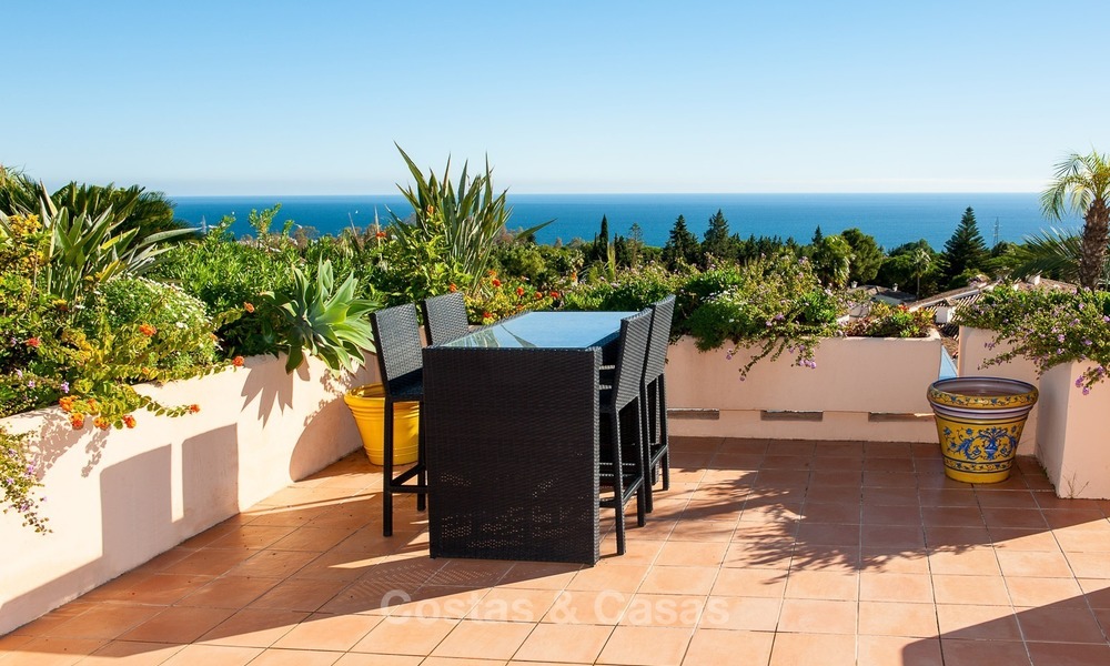 Penthouse, appartement de luxe à vendre, avec vue mer, Golden Mile, Sierra Blanca, Marbella 846