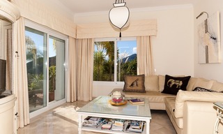 ? Villa élégante á vendre, sur le Golf, orientée plein sud, située à Benahavis - Marbella, avec vue sur mer 612 