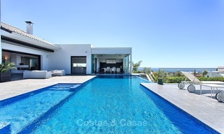Villa spectaculaire et moderne à vendre avec vue sur mer et golf à Benahavis - Marbella 1029 