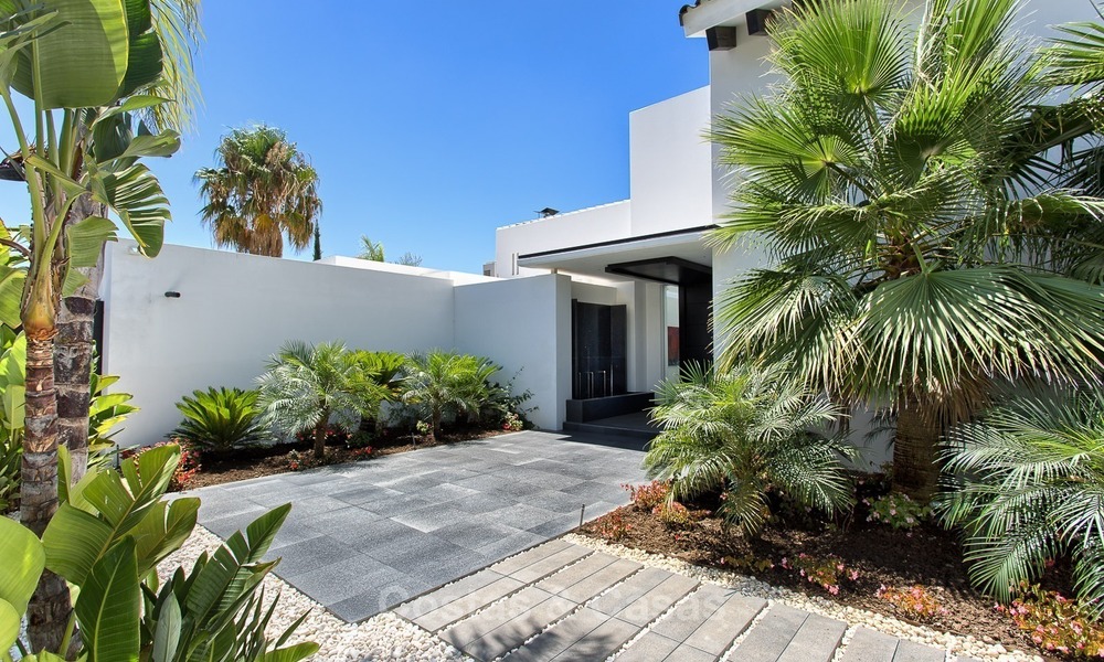 Villa spectaculaire et moderne à vendre avec vue sur mer et golf à Benahavis - Marbella 1040