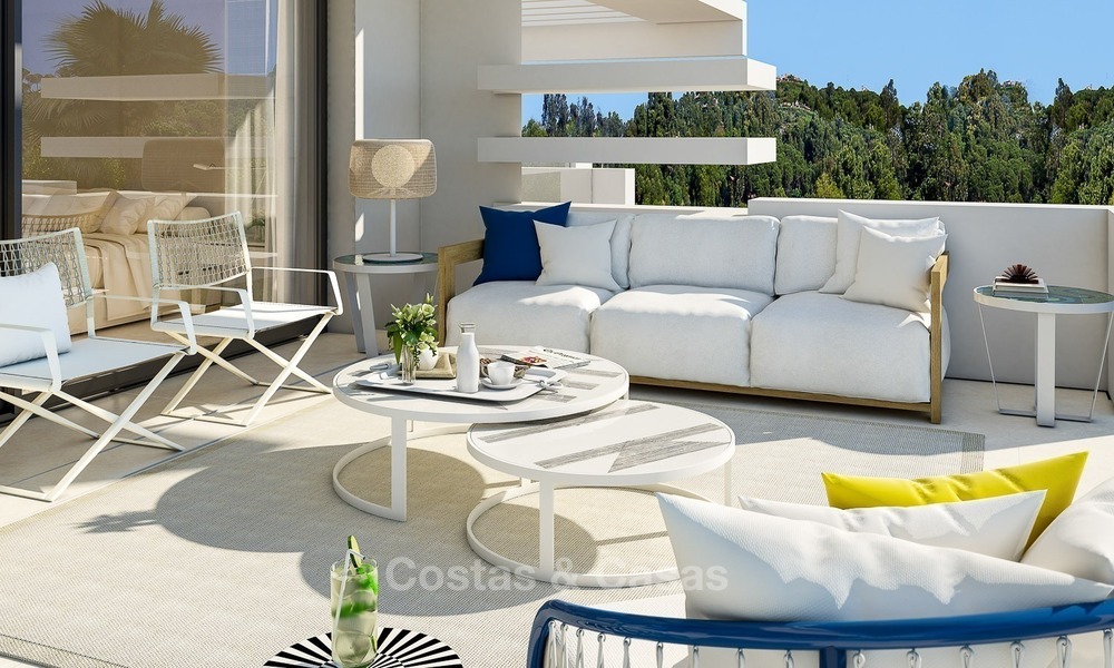Nouveau développement prestigieux à vendre avec des appartements et des penthouses sur le Golden Mile, Marbella 1101