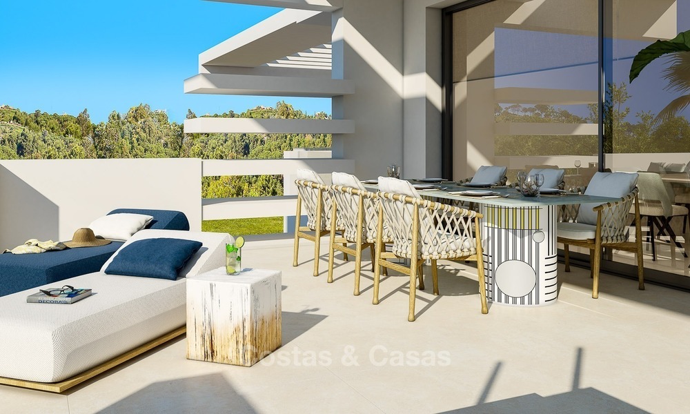 Nouveau développement prestigieux à vendre avec des appartements et des penthouses sur le Golden Mile, Marbella 1102