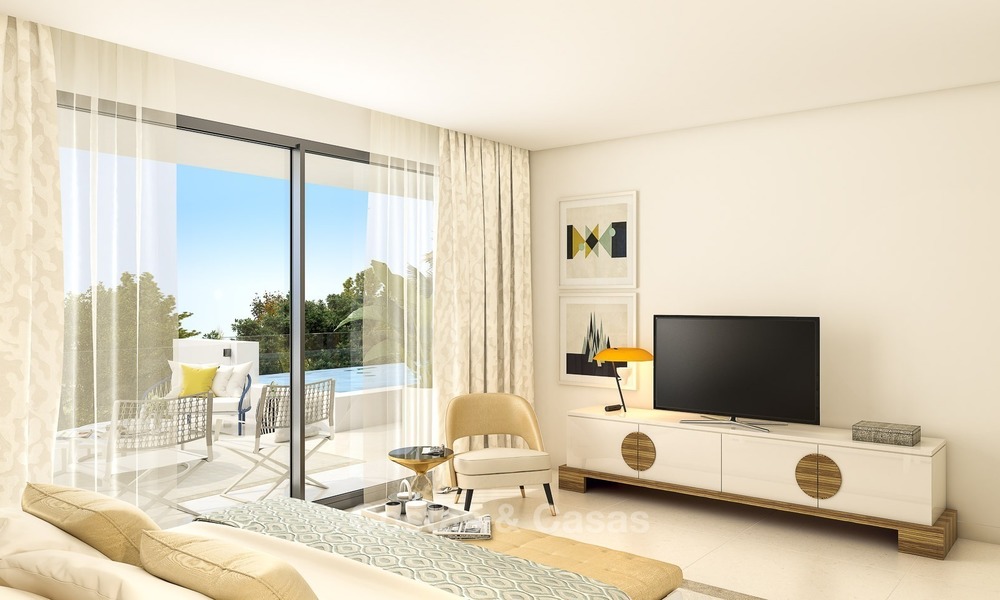 Nouveau développement prestigieux à vendre avec des appartements et des penthouses sur le Golden Mile, Marbella 1109