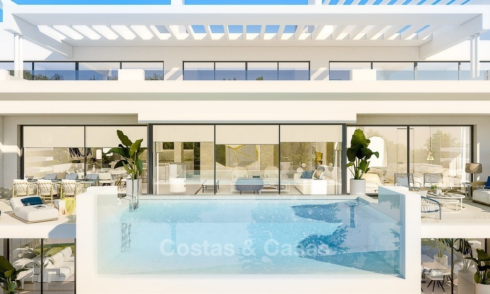 Nouveau développement prestigieux à vendre avec des appartements et des penthouses sur le Golden Mile, Marbella 1118