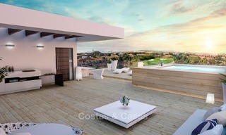 Bonne affaire! Première Ligne de Golf, Villa Moderne avec vue panoramique à vendre, sur le New Golden Mile, Estepona - Marbella 1251 