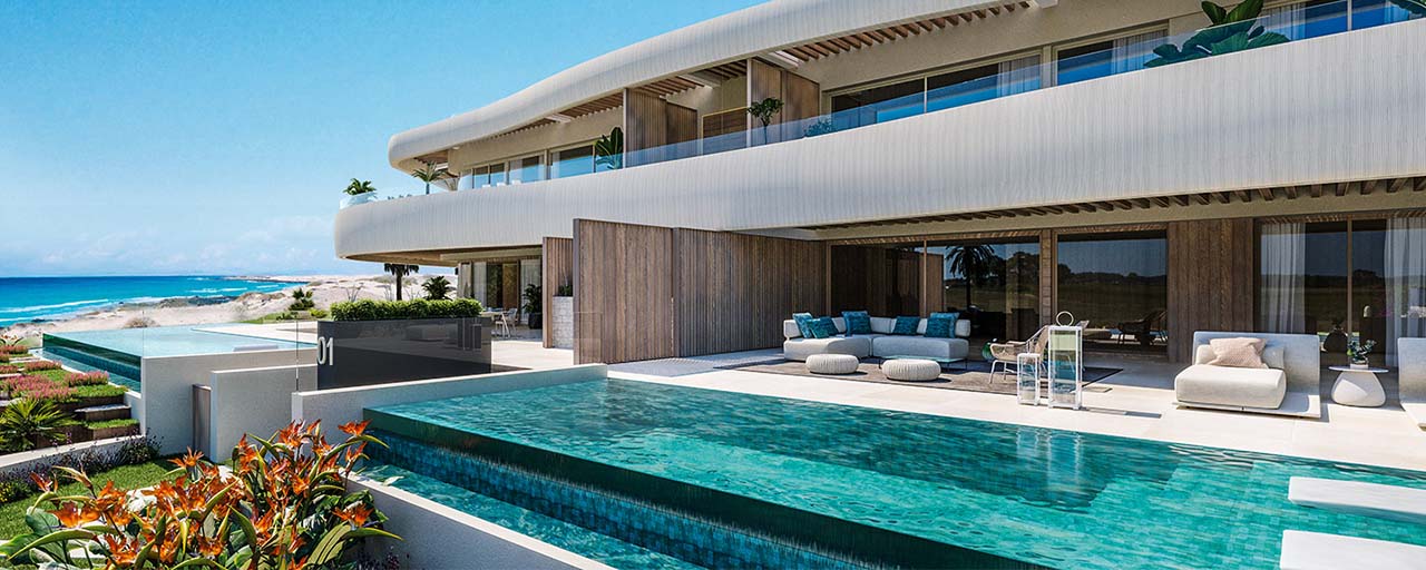 Pré-lancement ! Nouveau développement en front de mer. Appartements ultra-luxueux à vendre dans un complexe en front de mer à Marbella