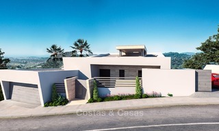 Villa Ultramoderne à vendre avec Vue sur les Montagnes et le Golf, à Benahavis, Marbella 1453 