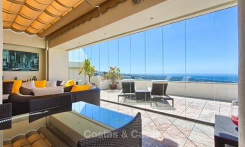 Penthouse Duplex, Contemporain, avec vue Mer à vendre à Los Monteros, Marbella 1587