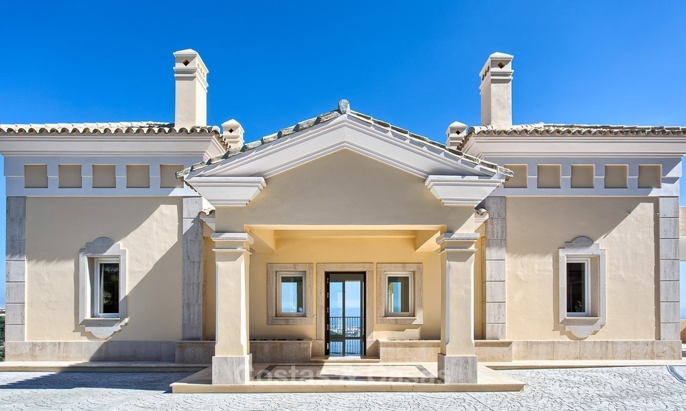 Villa Neuve avec Vue Panoramique Mer et Golf, à vendre à Benahavis, Marbella 1750