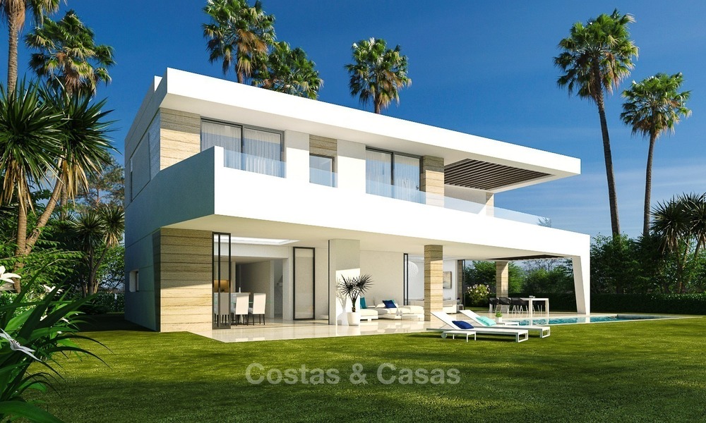 Résidence Sécurisée avec 25 Villas Modernes à vendre à côté d’un Complexe de Golf sur le New Golden Mile, Marbella - Estepona 1790