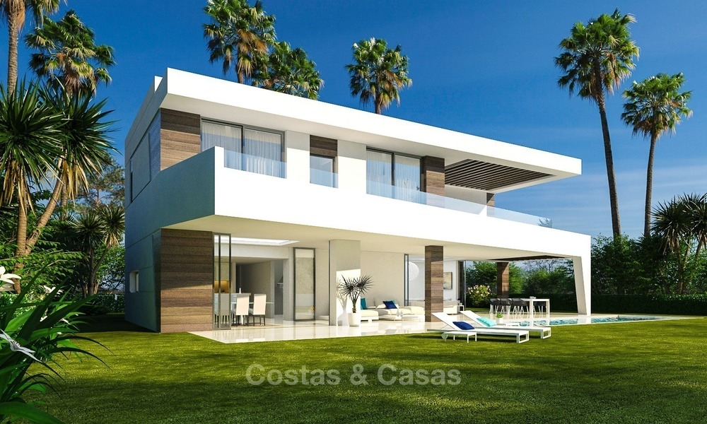 Résidence Sécurisée avec 25 Villas Modernes à vendre à côté d’un Complexe de Golf sur le New Golden Mile, Marbella - Estepona 1791