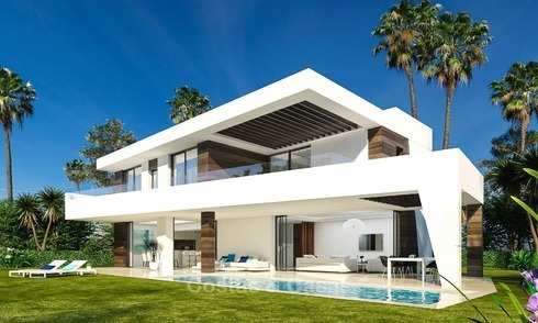 Résidence Sécurisée avec 25 Villas Modernes à vendre à côté d’un Complexe de Golf sur le New Golden Mile, Marbella - Estepona 1792