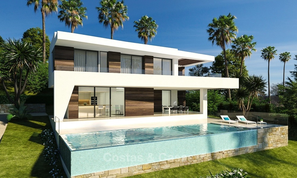 Résidence Sécurisée avec 25 Villas Modernes à vendre à côté d’un Complexe de Golf sur le New Golden Mile, Marbella - Estepona 1813