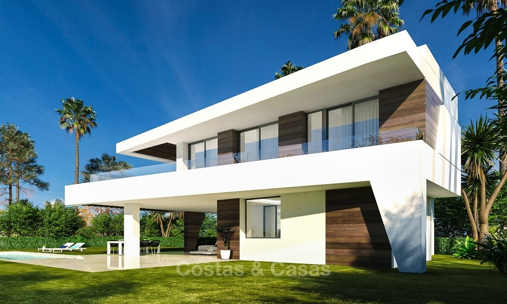 Résidence Sécurisée avec 25 Villas Modernes à vendre à côté d’un Complexe de Golf sur le New Golden Mile, Marbella - Estepona 1798