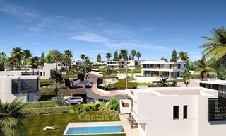 Résidence Sécurisée avec 25 Villas Modernes à vendre à côté d’un Complexe de Golf sur le New Golden Mile, Marbella - Estepona 1817 