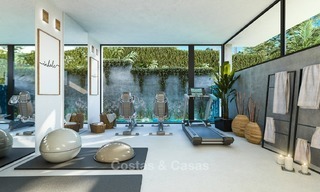 Villas contemporaines à vendre dans un Nouveau Projet, directement sur le Golf à Estepona - Marbella 2056 