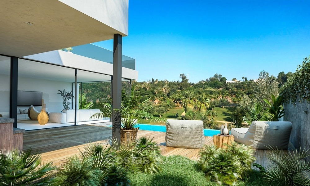 Villas contemporaines à vendre dans un Nouveau Projet, directement sur le Golf à Estepona - Marbella 2061