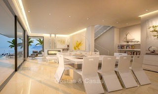 Villa moderne de design contemporain à vendre, située sur la deuxième ligne de la plage, à Estepona, Costa del Sol 2074 