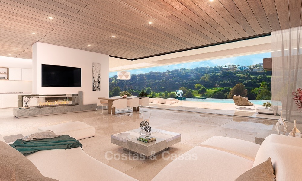 Villas modernes sur mesure, de design contemporain à vendre à Marbella, Benahavis, Estepona, Mijas et sur toute la Costa del Sol 2091