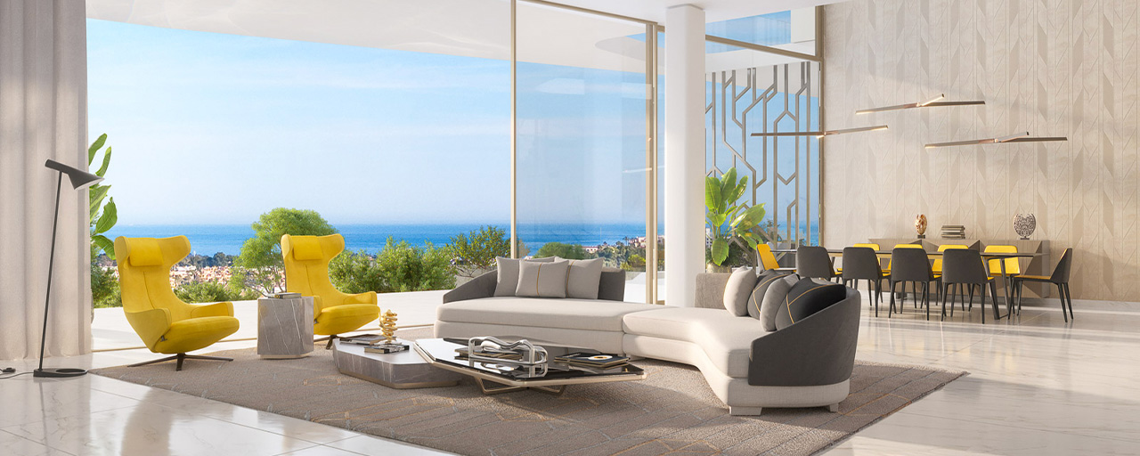 Nouvelles villas de luxe à vendre inspirées par Lamborghini dans les collines de Marbella - Benahavis