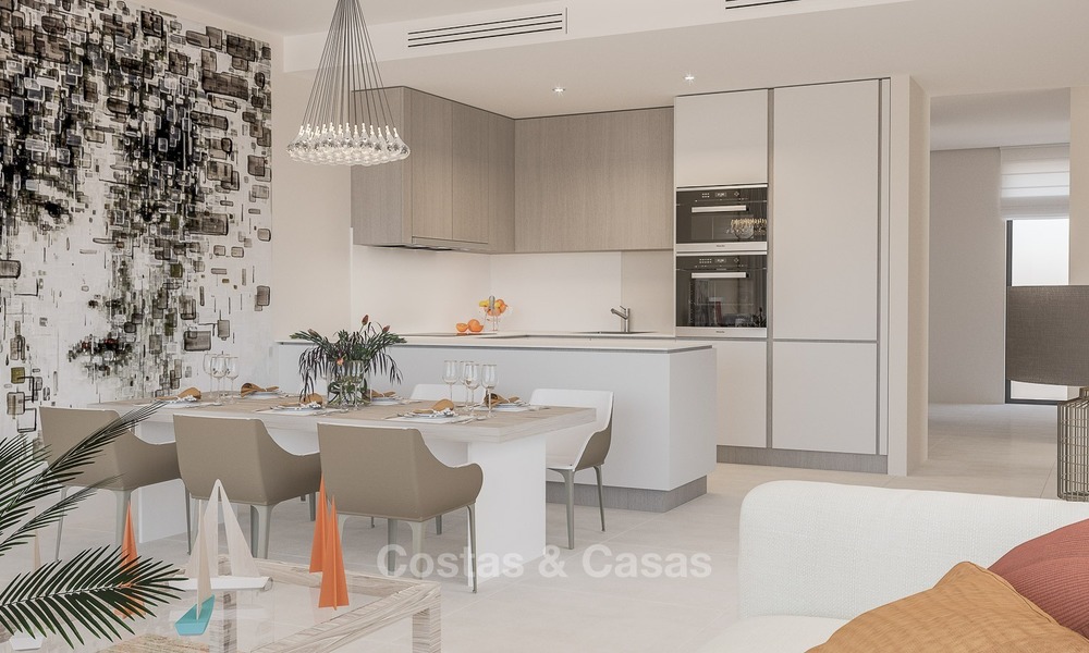 Appartements modernes et à vendre, situé près de la plage et du golf à Estepona - Marbella 2407
