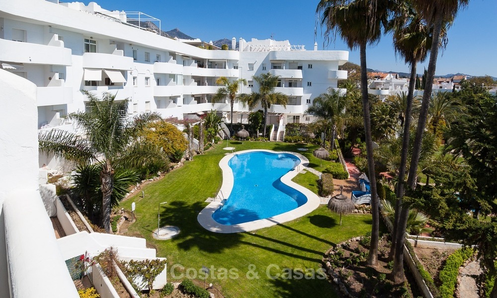 Appartement à vendre sur le Golden Mile à distance de marche de la plage et du centre de Marbella 2631