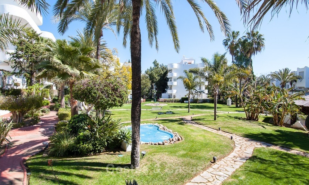 Appartement à vendre sur le Golden Mile à distance de marche de la plage et du centre de Marbella 2649