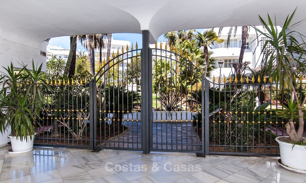 Appartement à vendre sur le Golden Mile à distance de marche de la plage et du centre de Marbella 2654