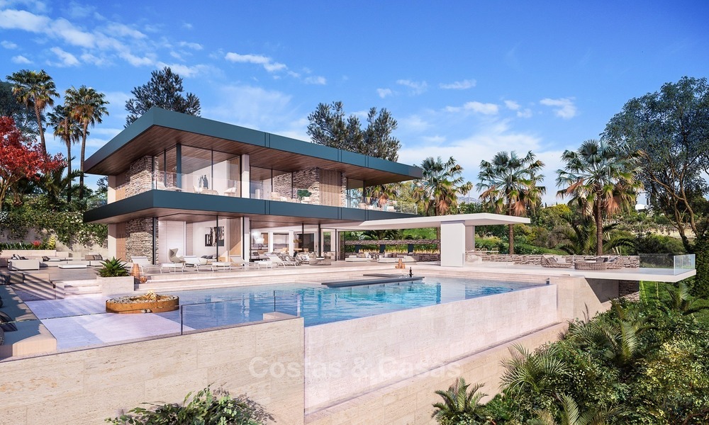 Villa Contemporaine à vendre, de style méditerranéen, situé dans une Résidence Sécurisée à Benahavis - Marbella 2720