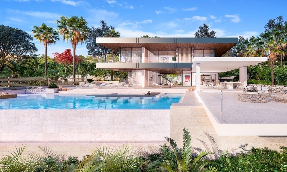 Villa Contemporaine à vendre, de style méditerranéen, situé dans une Résidence Sécurisée à Benahavis - Marbella 2721