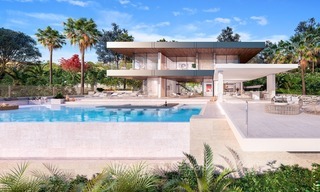 Villa Contemporaine à vendre, de style méditerranéen, situé dans une Résidence Sécurisée à Benahavis - Marbella 2721 