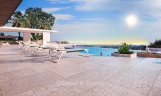 Villa Contemporaine à vendre, de style méditerranéen, situé dans une Résidence Sécurisée à Benahavis - Marbella 2725 