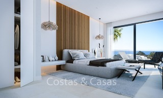 Villas Contemporaines et Modernes avec vue mer à vendre, à distance de marche de la Plage et de la Marina - Marbella Est - Mijas 2809 