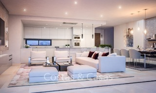 Villas Contemporaines et Modernes avec vue mer à vendre, à distance de marche de la Plage et de la Marina - Marbella Est - Mijas 2812 